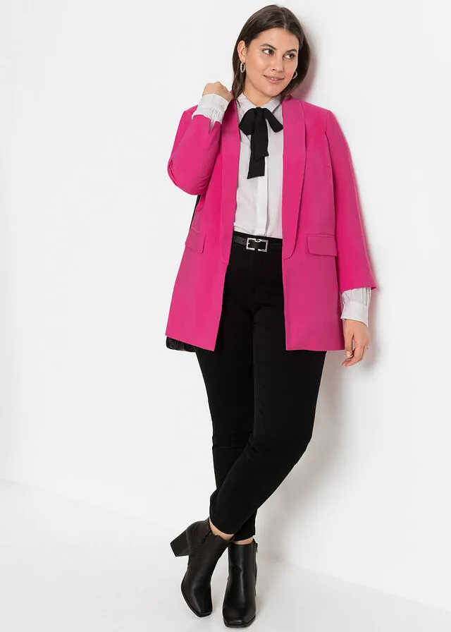 Long Pink Blazer