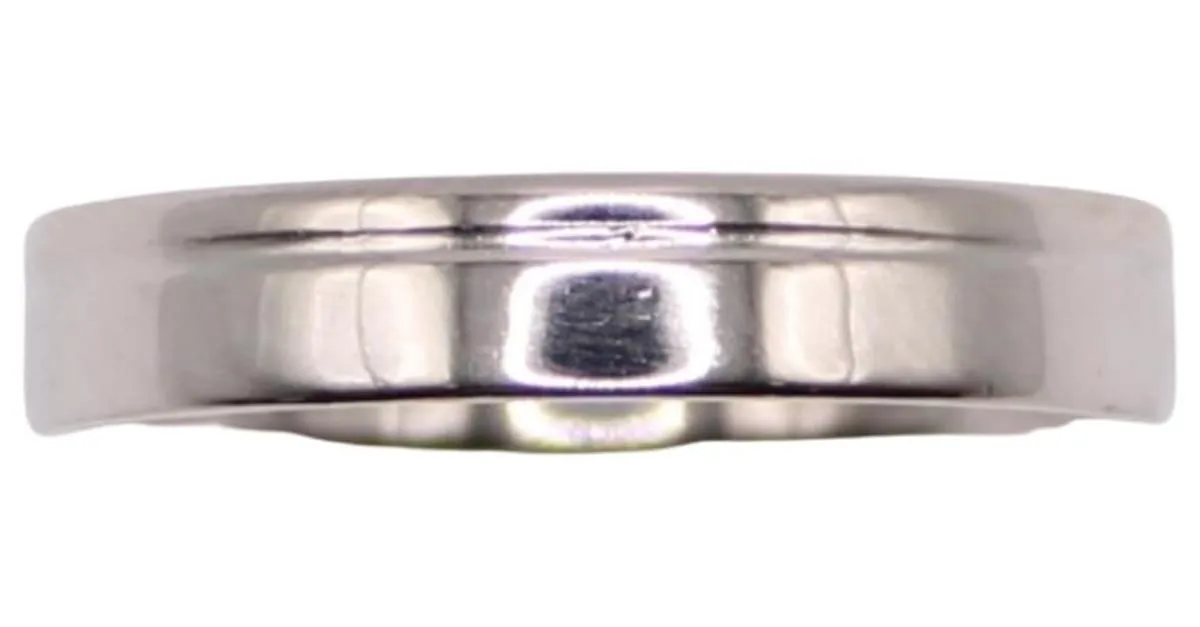 Autre Marque anillo de bodas de platino Hardware de plata 