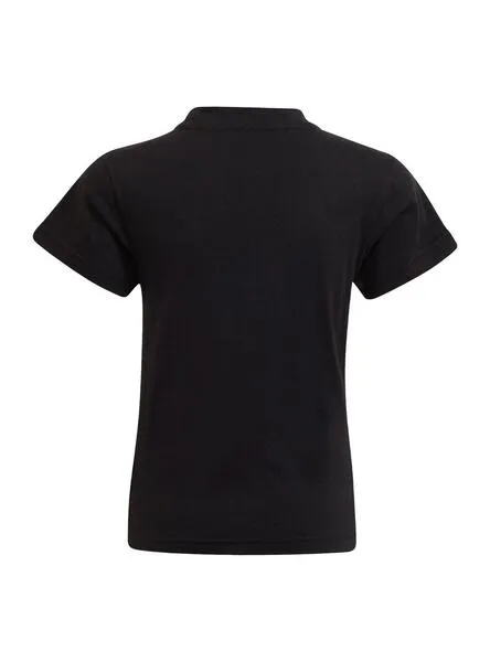 Basic Black Unisex Adidas Trefoil T-shirt