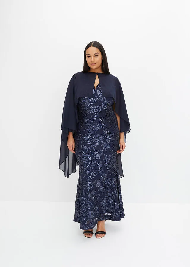Blue Oxford Bolero