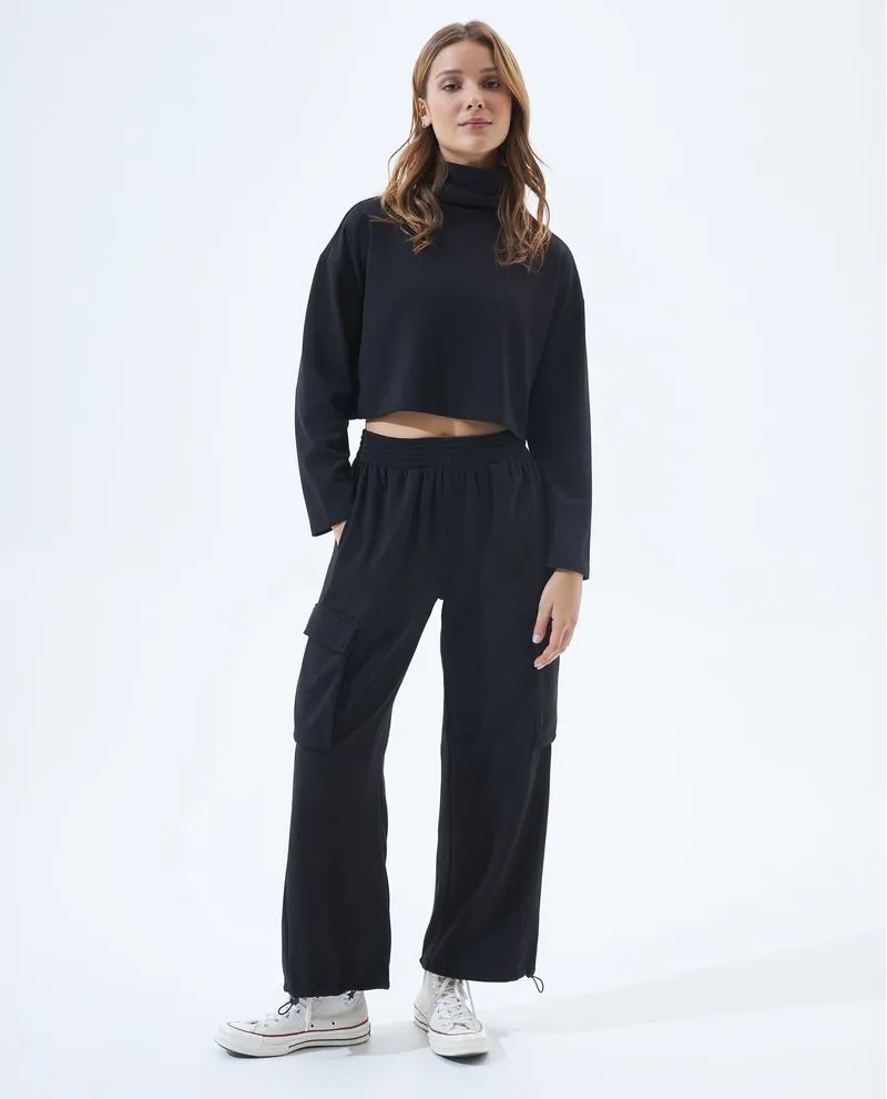 Buzo cuello alto para mujer