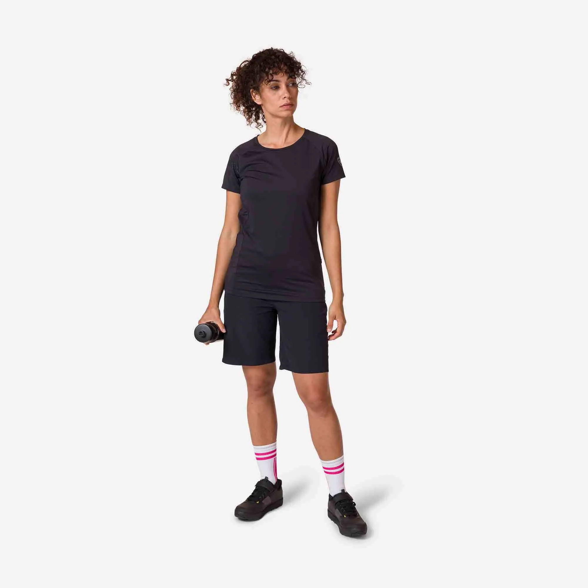 Camiseta de manga corta corte relajado para mujer