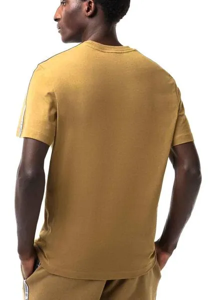 Men's Lacoste Brown Tee Shirt
