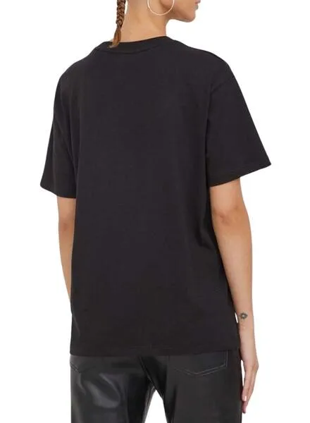 Tommy Jeans Essential Logo 1 Black Women's T-shirt.