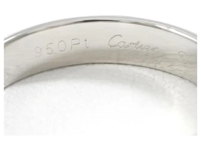 Cartier 1895 Anillo de bodas Plata 
