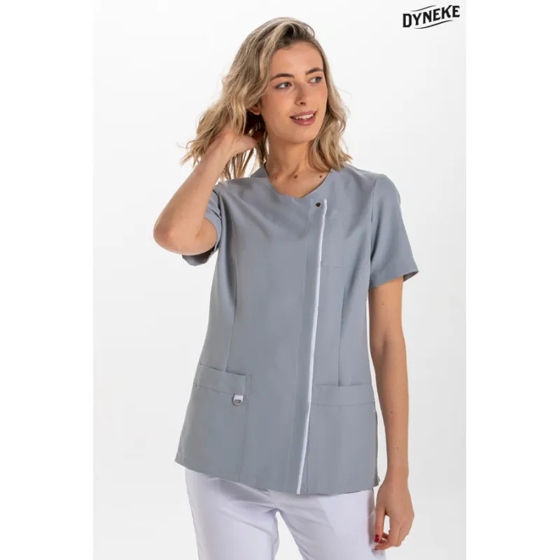 Chaqueta Sanitaria Microfibra DYNEKE 8821 Mujer