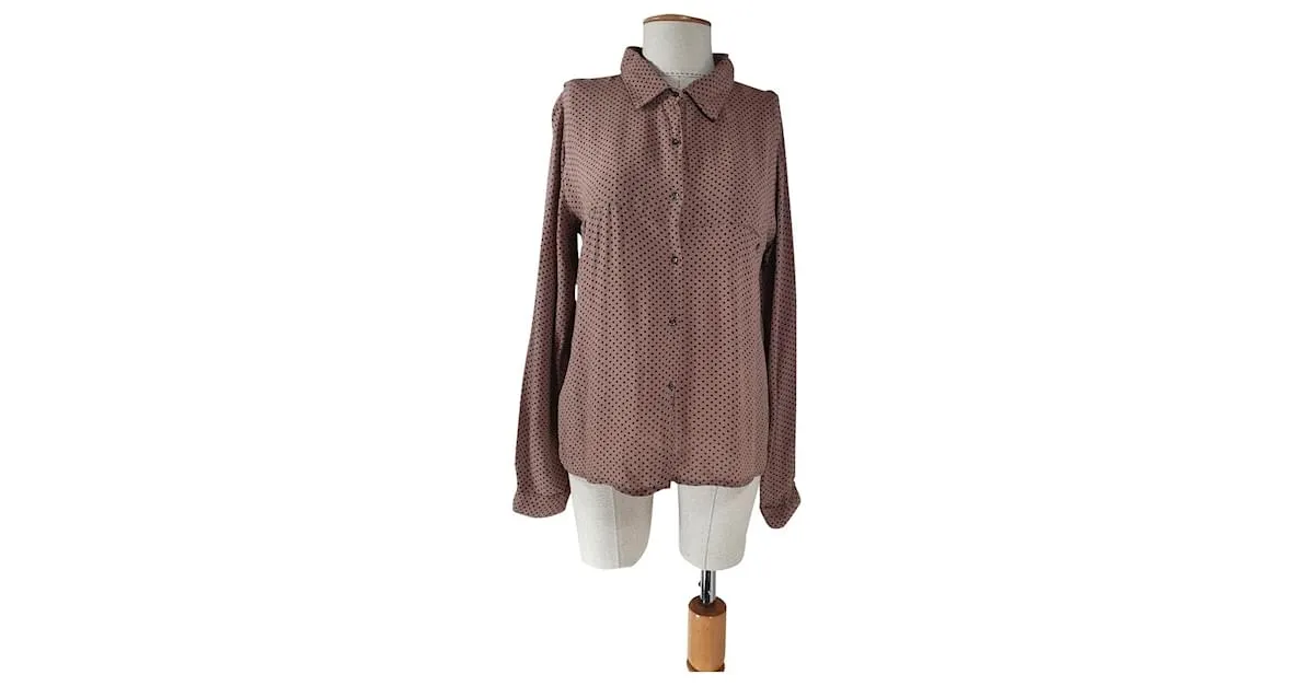 Ganni Tops Rosa 