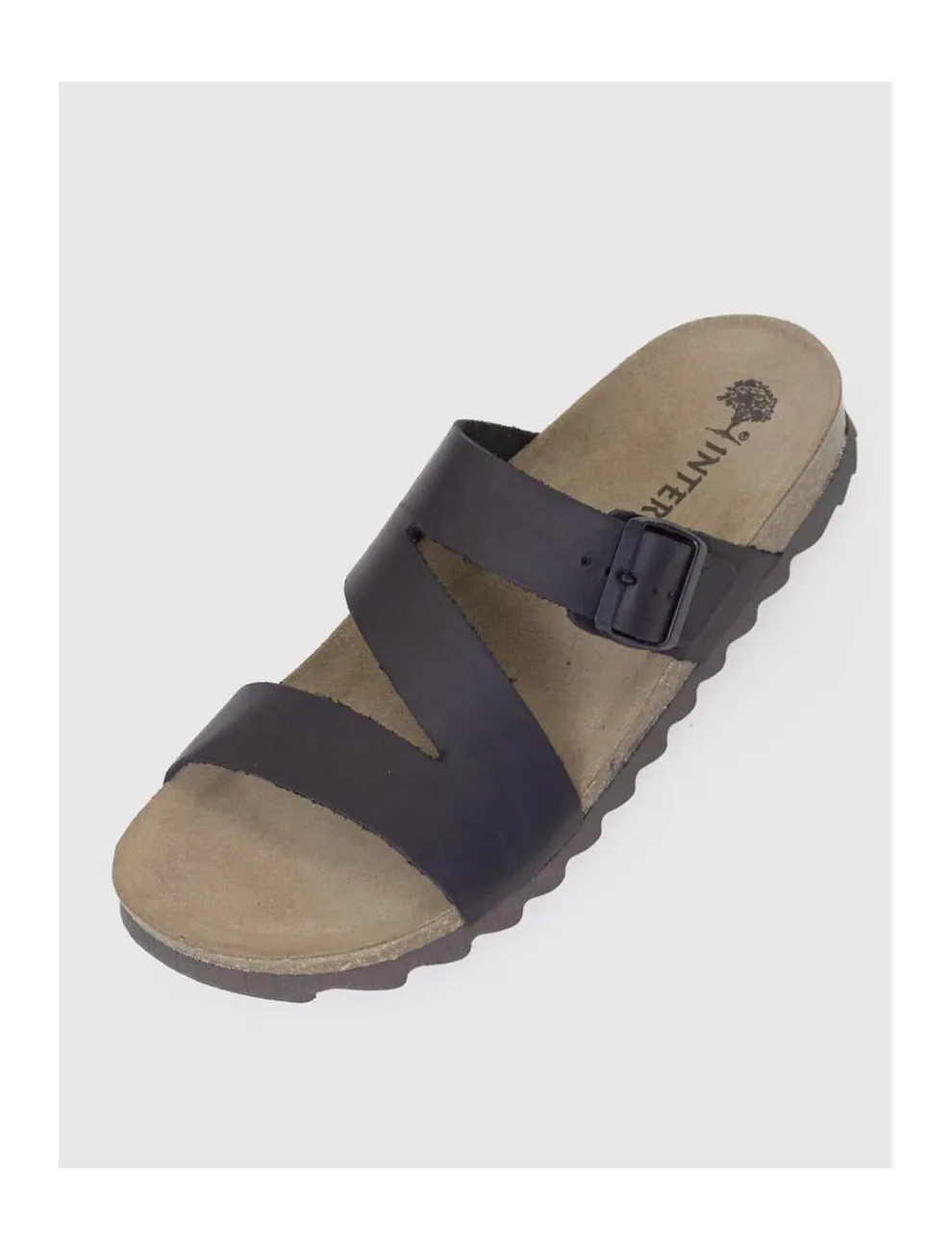 Interbios 9553 Black Sandal