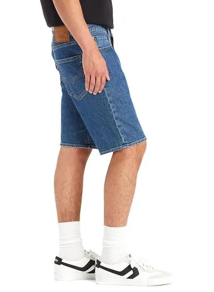 Levis 405 Men's Standard Denim Blue Bermuda Shorts