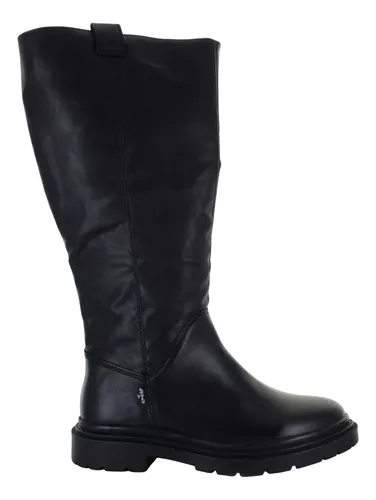 Levis Bota Alta Casual Moda Vestir Elegante Piel Mujer 92092