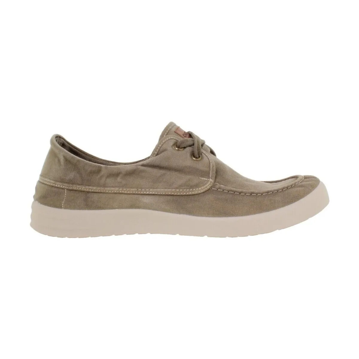 Men's Khaki Slip-On Sneakers by