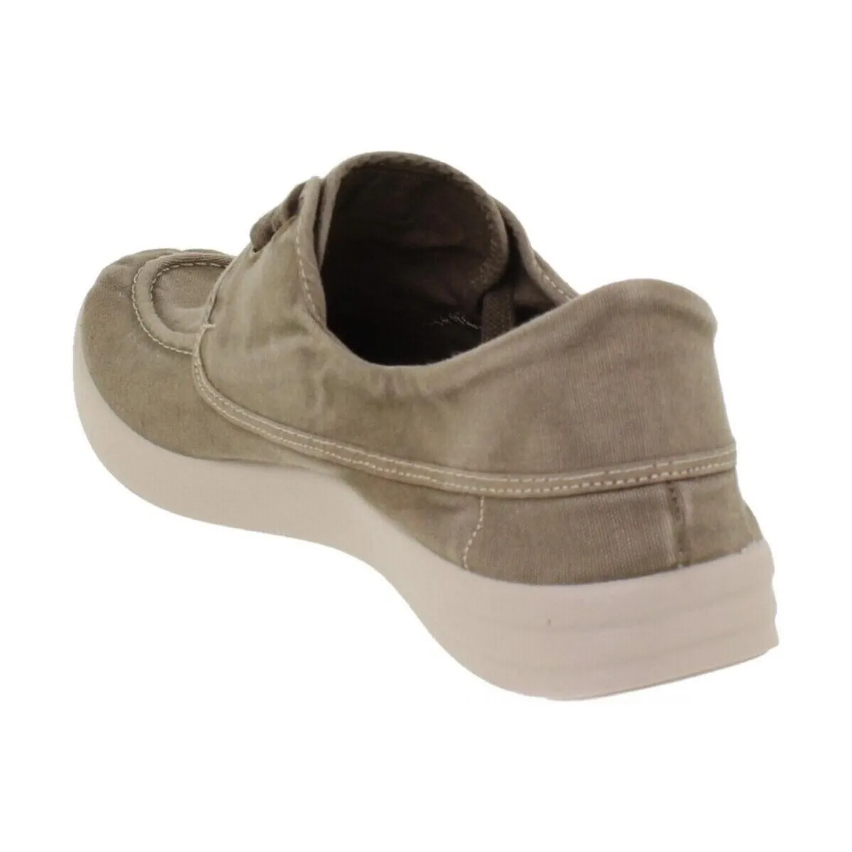 Men's Khaki Slip-On Sneakers by