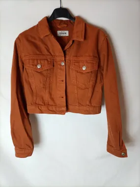 NEW LOOK.Chaqueta denim teja T.36
