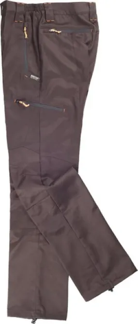 Brown Mountain Trousers with Multiple Pockets