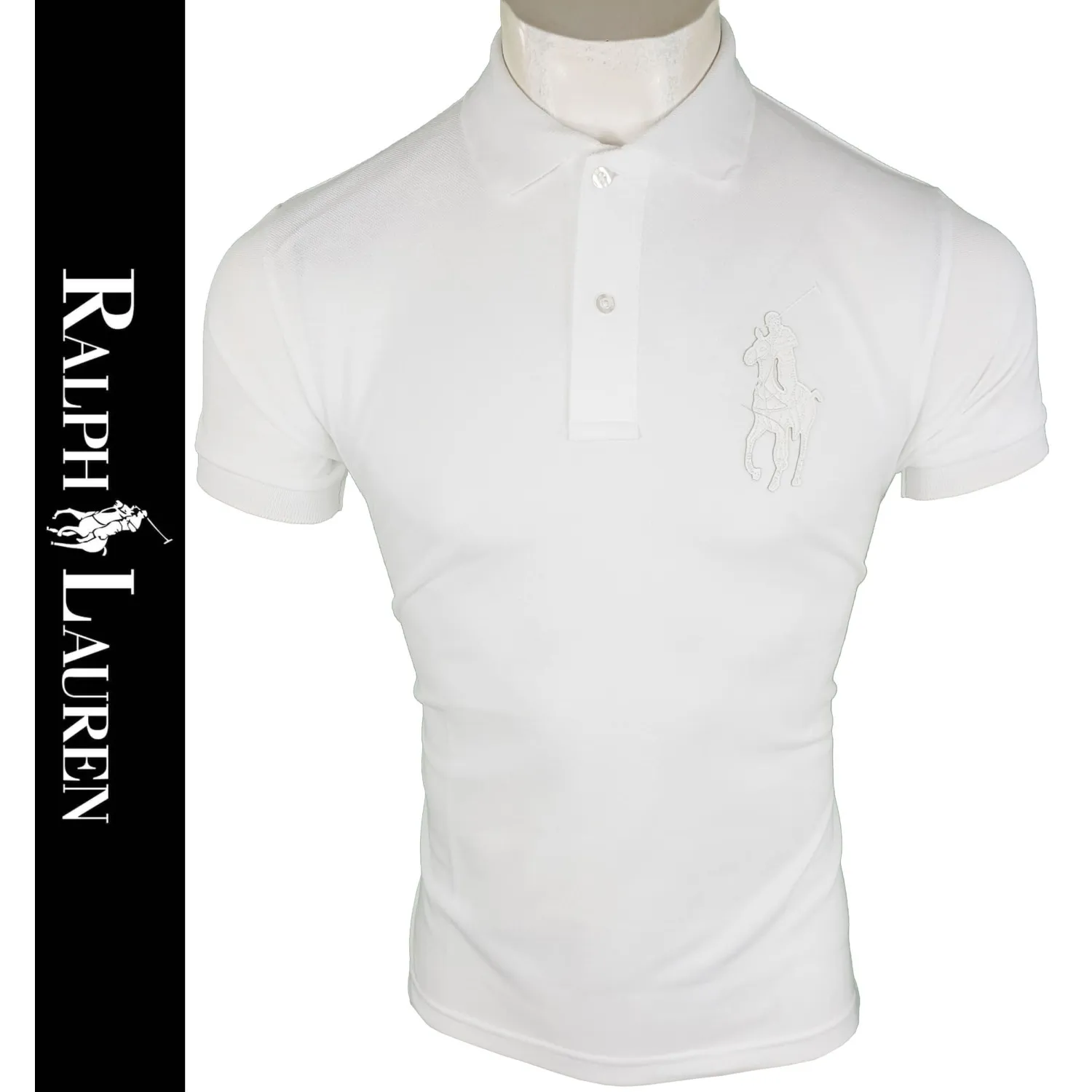 Polo R.L. Hombre Blanco Ref.2690