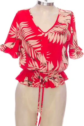 Red blouse - Latest style