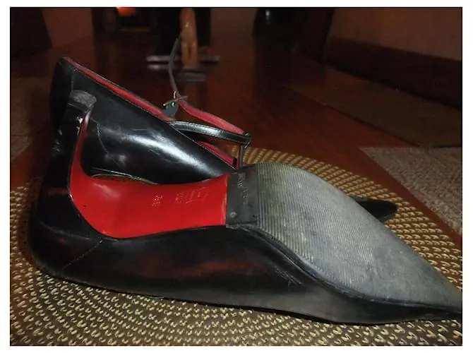 Salones Kenzo con tiras Negro 