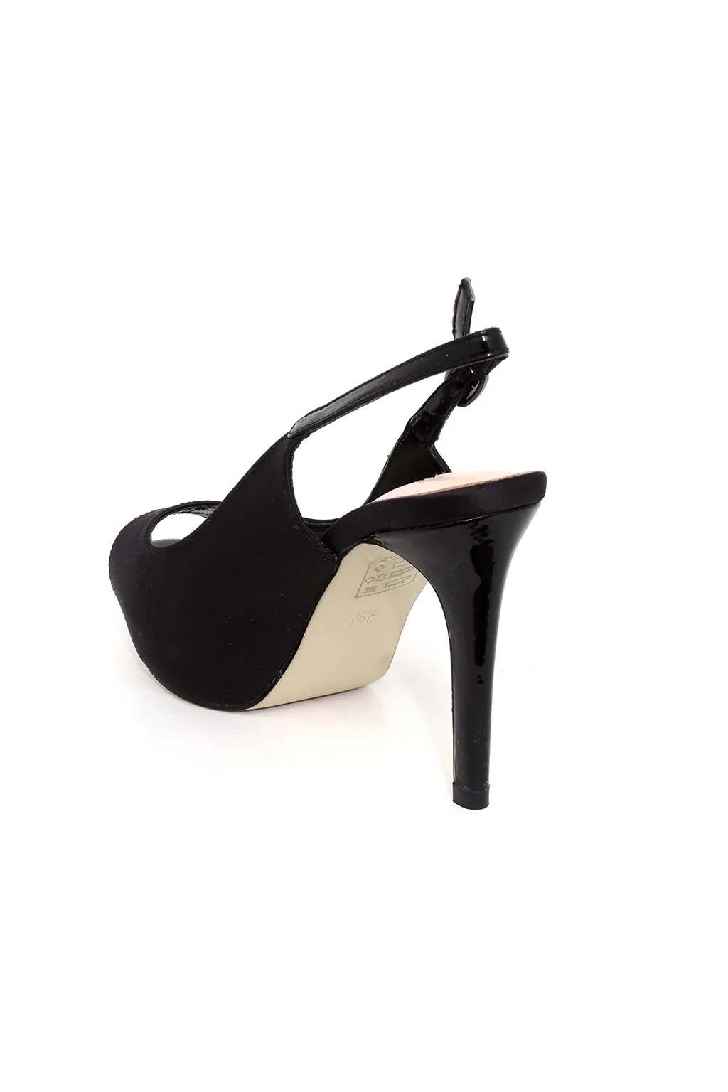 Black Sandalia 12781