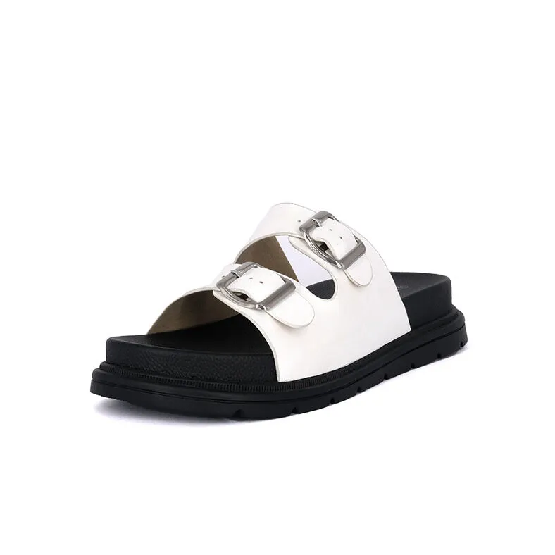 White Alchemy Acca Sandals