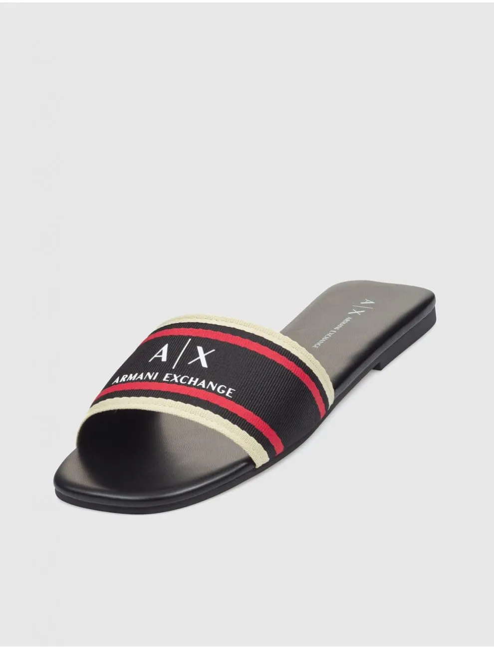 Sandalia Black Armani Exchange Xdp045
