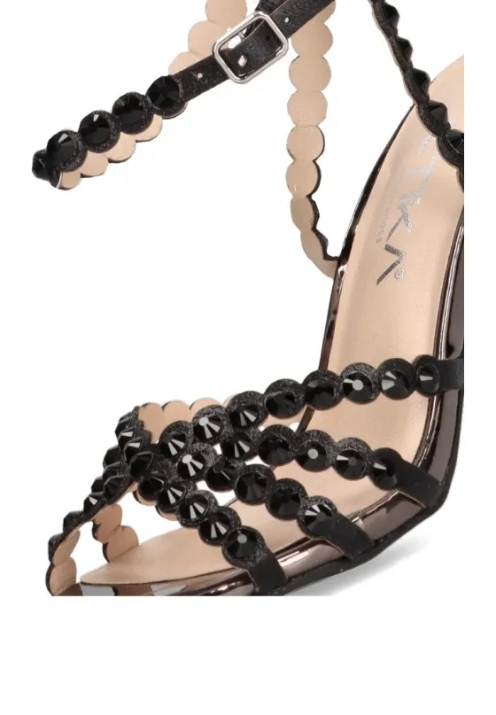 Sandalia ETIKA 90010 negro