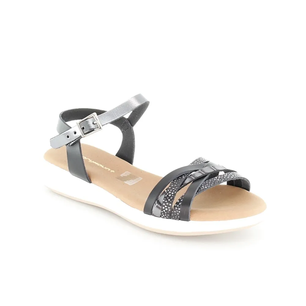 Black AngryMount 4659 Sandals