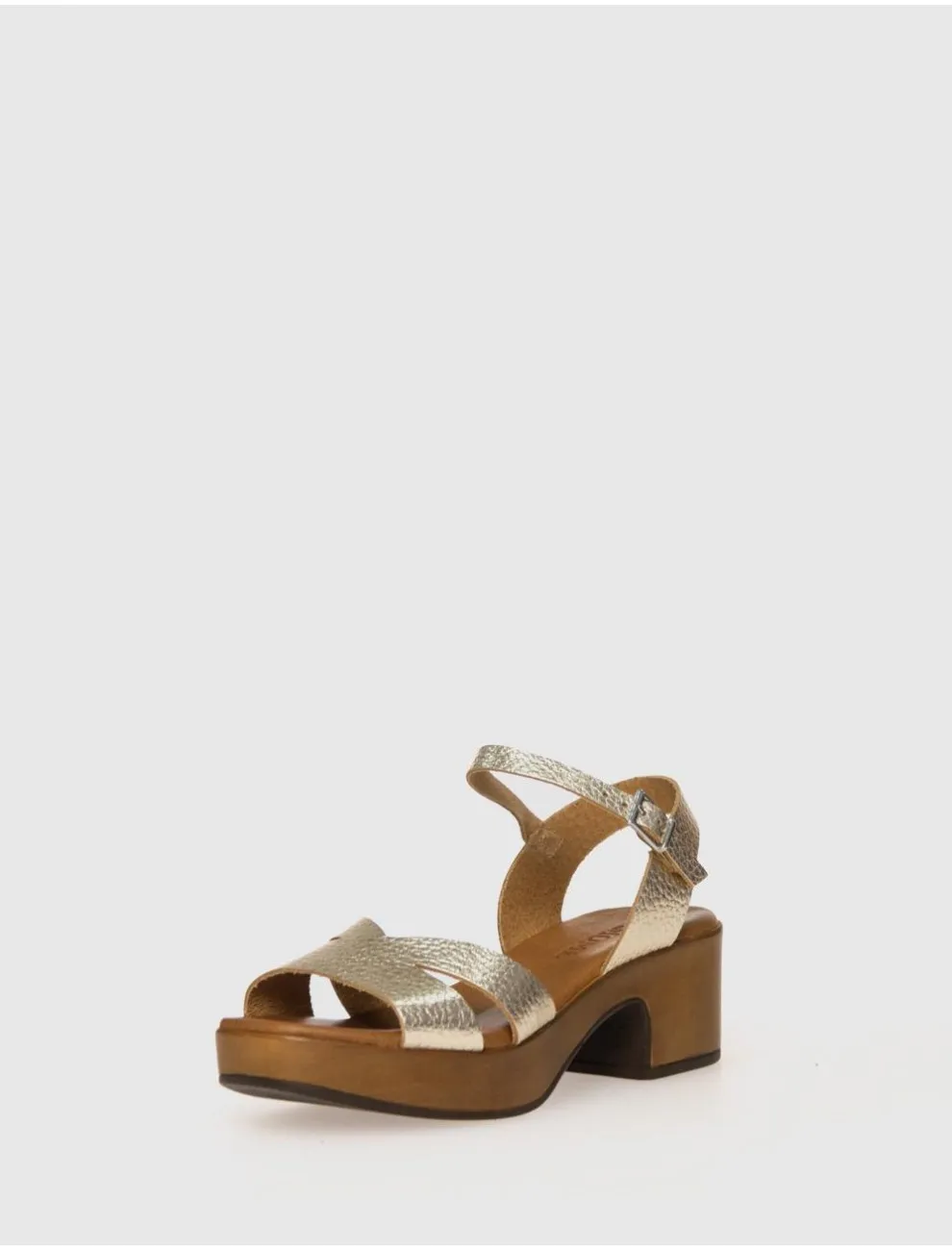 Kamome 5238 Platinum sandals