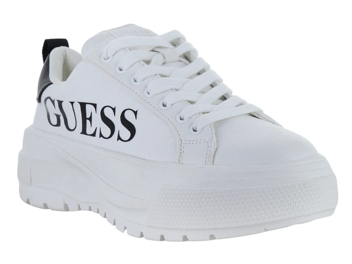 Tenis Guess Earlin Blanco Para Mujer