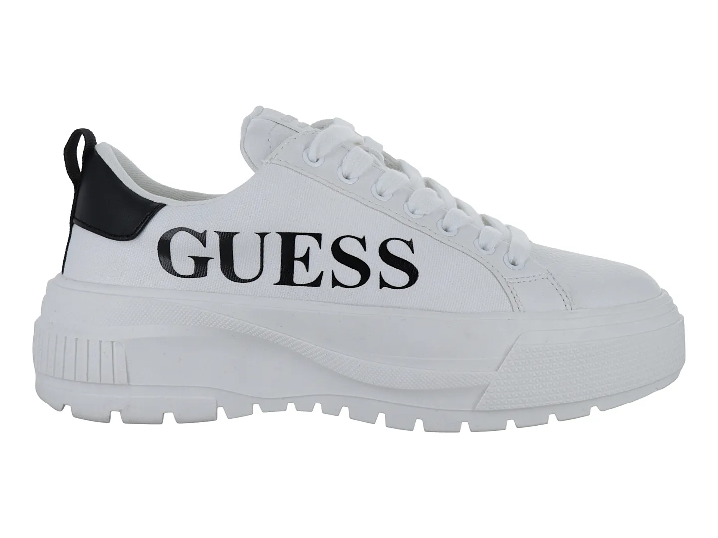 Tenis Guess Earlin Blanco Para Mujer