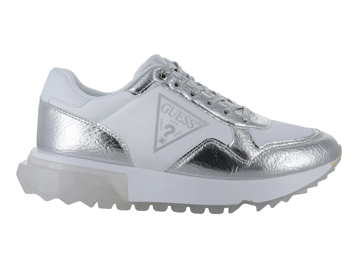 Tenis Guess Melany Blanco Para Mujer