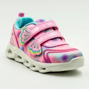Verazzi Zapatilla Nia Con Luces Rosada