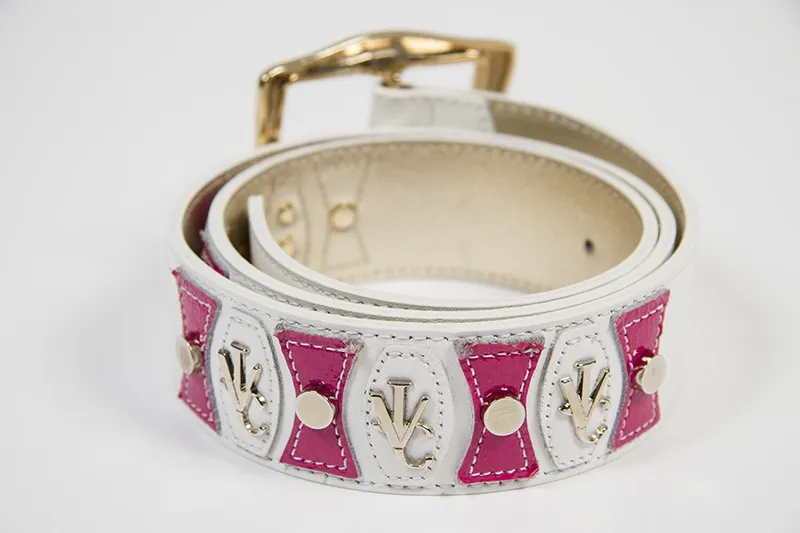 Versace Cinturón Blanco T. 85