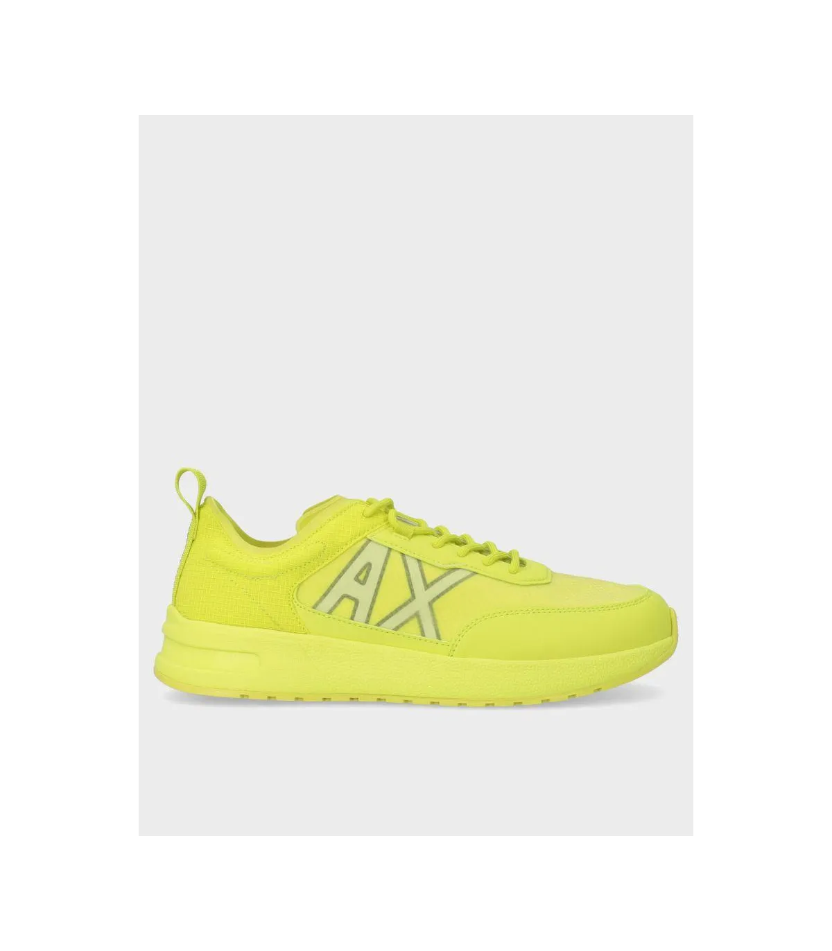 Armani yellow XUX208 sneakers