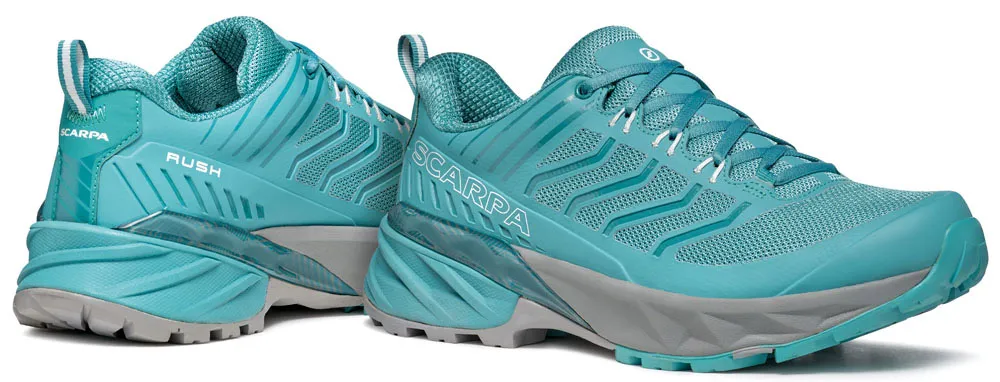 Scarpa Rush W trail running shoes.